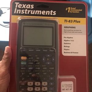 TI 83 Plus calculator